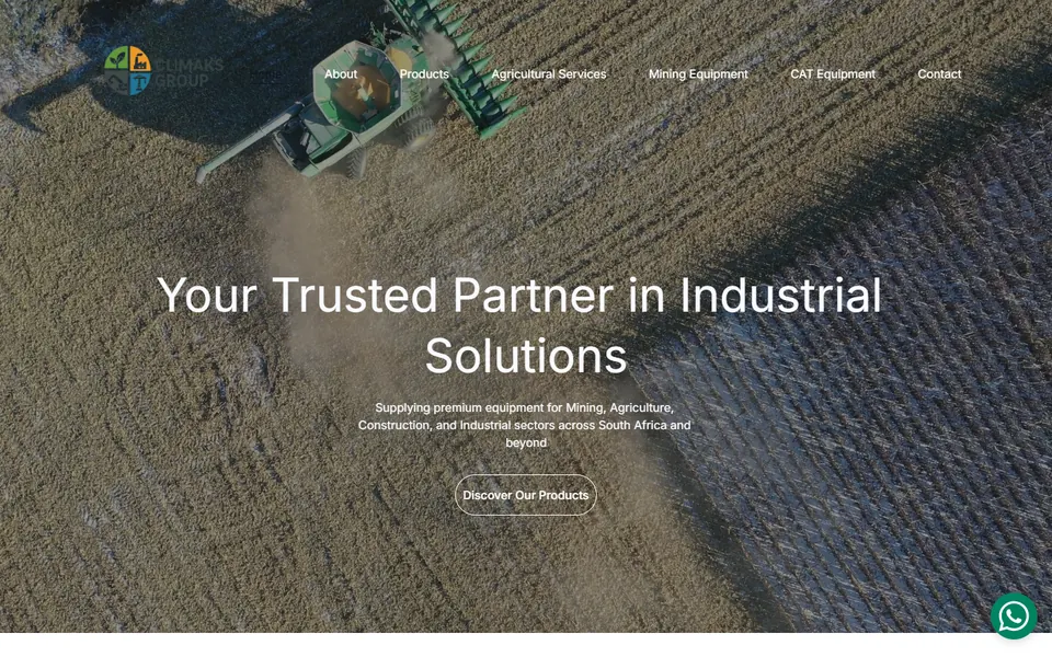 Climaks Group website designed by One3 Technologies
